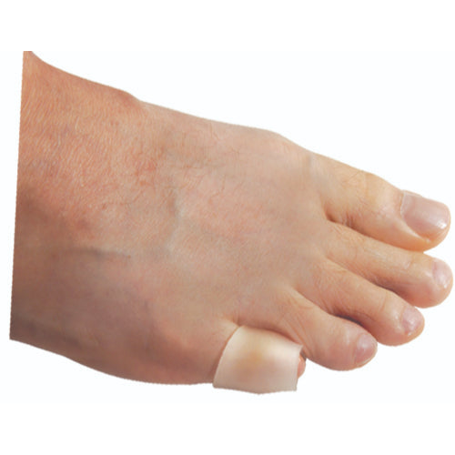 PediFix Visco-GEL Little Toe Sleeve pack of 2 protecting toes from corns and blisters. Moovkart.