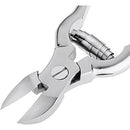 Heavy-duty PediFix Nail Cutter with double-action leverage for precise trimming, Moovkart