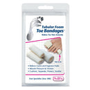 Pedifix foam toe bandages align overlapping toes and provide comfort in shoes, Moovkart