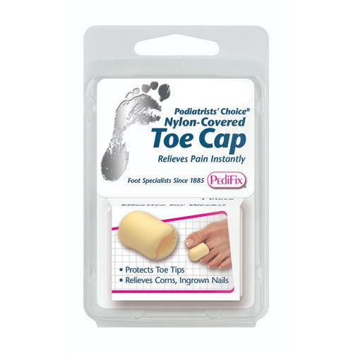 PediFix Large Toe Cap with extra toe-tip padding for comfort against corns and ingrown nails, Moovkart