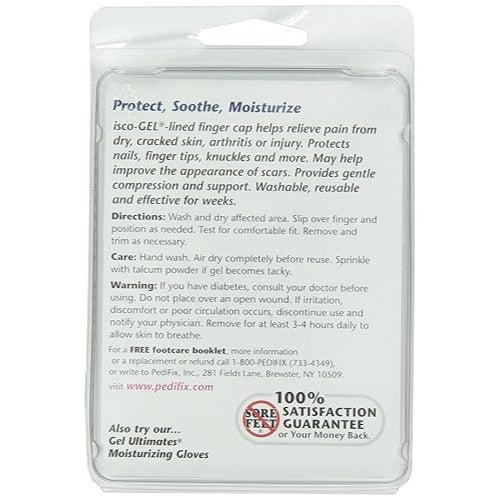 Pedifix Visco-GEL Fabric-Covered Finger Protector, Large