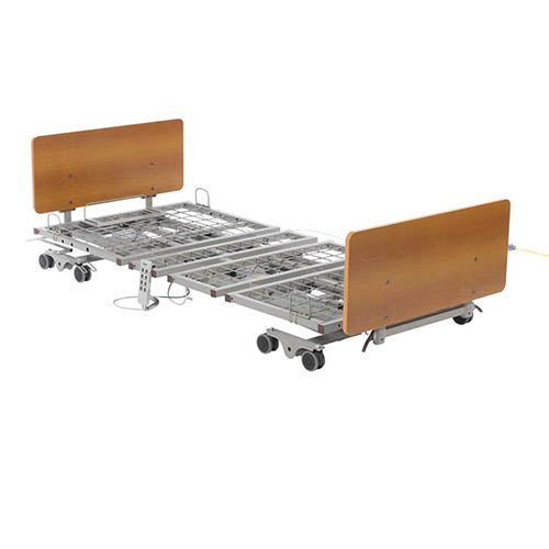 Electric adjustable hospital bed with auto-contour pendant control for enhanced patient comfort and caregiver support, Moovkart