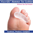 PediFix Visco-GEL Hammer Toe Cushion, Large, Right