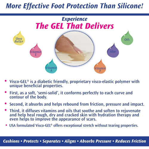 PediFix Visco-Gel Hammer Toe Cushion, Small, Right