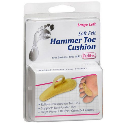 PediFix Hammer Toe Cushion, Large, Left