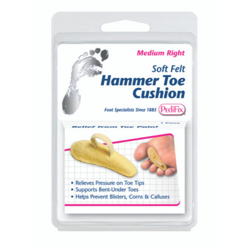 PediFix Hammer Toe Cushion, Medium, Right
