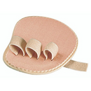 PediFix Triple Toe Straightener Right Foot, Adjustable Loop, Dual‑Layer Cushion for Toe Alignment