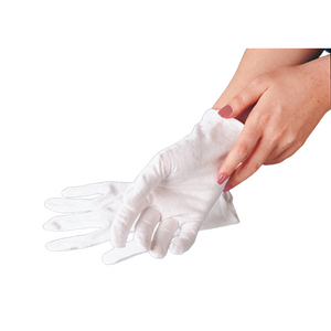 Carex Soft Cotton Gloves for Eczema Relief and Effective Application of Creams and Lotions