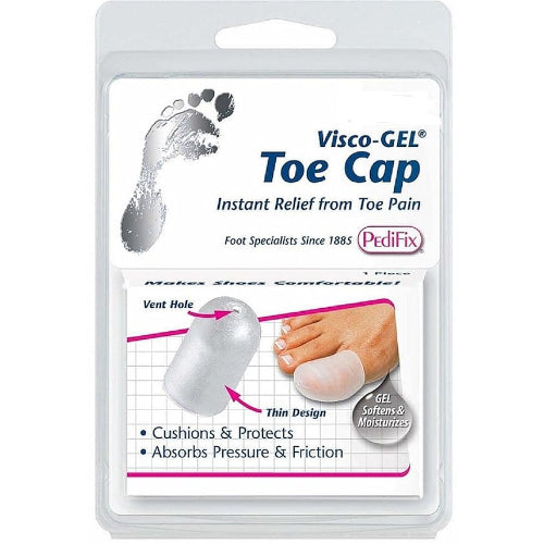 PediFix Visco-GEL Toe Cap, X-Large, All Gel