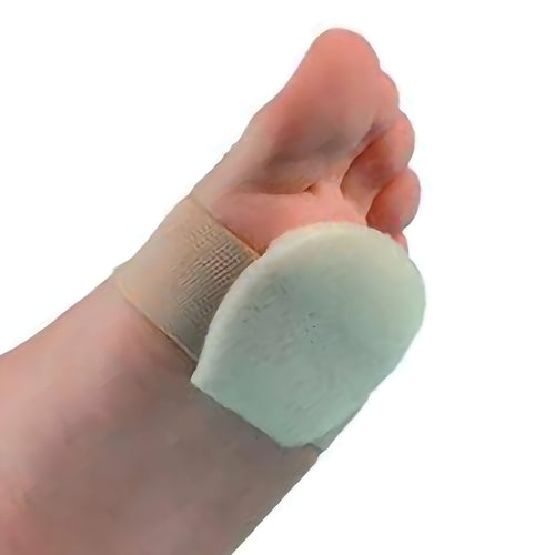 PediFix Super Metatarsal Foam Padding Cushion, medium,providing forefoot pain relief, dual-layer foam and elastic midfoot bandage, Moovkart.