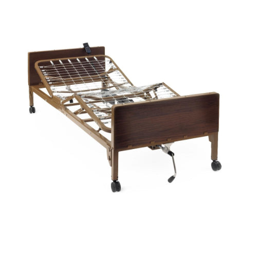 ProBasics Full Electric Bed with FiberCore Mattress and Half rails, 190 Lbs