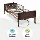 ProBasics Semi Electric Bed Package with Half Rails