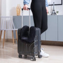 ObusForme Travel Neck Pillow, Charcoal Black, Memory Foam with Cooling Gel Pad