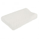 ObusForme Comfort Sleep Contoured Pillow with Neck Curve Support and Breathable Cover, 2 Pack