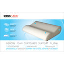 ObusForme Memory Foam Contoured Pillow, Orthopedic Neck Support for Sleep Posture Relief