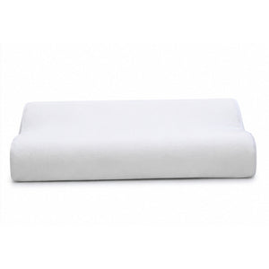 ObusForme Memory Foam Contoured Pillow, Orthopedic Neck Support for Sleep Posture Relief Hover
