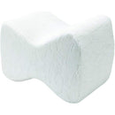 ObusForme Memory foam knee pillow with soft velour cover for pressure relief, Moovkart