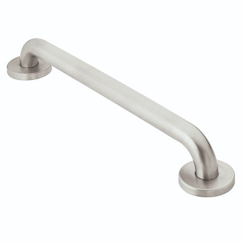 Moen Home Care Stainless 12-Inch Concealed Screw Grab Bar for bathroom safety and support, Moovkart