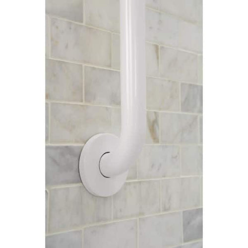 Moen SecureMount Concealed Screw Grab Bar, White, 12-Inch Length