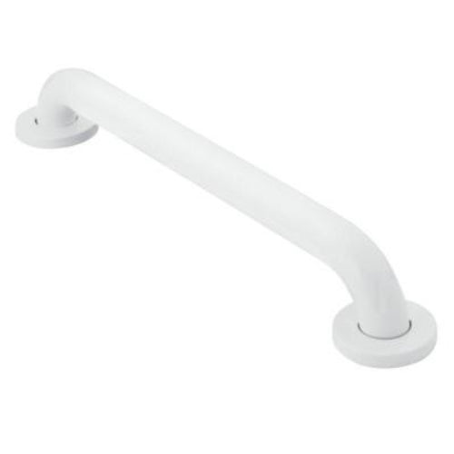 Moen 12-inch grab bar SecureMount technology, durable grab bar offers reliable support and stability, Moovkart.