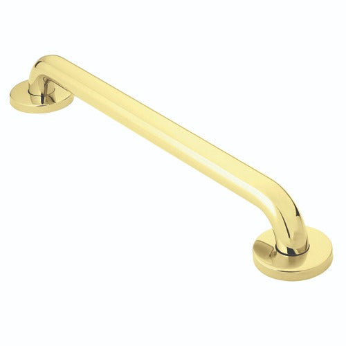 Moen SecureMount Polished Brass Grab Bar, ADA compliant with concealed screws with pefect fit for bathrooms, Moovkart