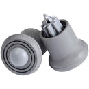 6‑pair Carex auto glide brakes fitting 1″–1⅛″ walker tubing for reliable braking, Moovkart