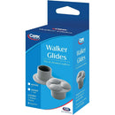 Carex Walker Glides, 1 1/8 Inch, Durable Tips for Smooth Mobility and Stability, Pair