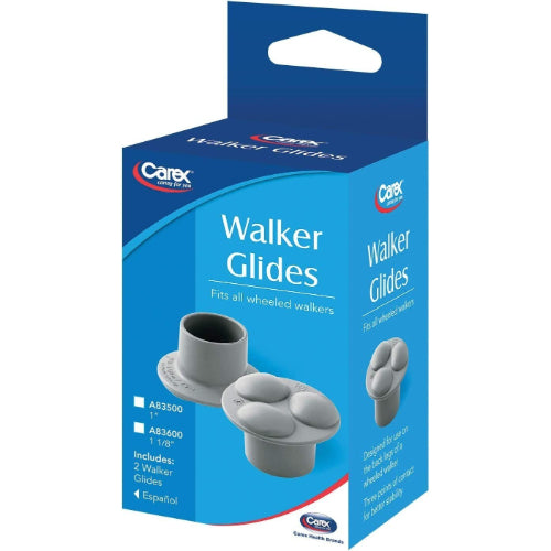 Carex Walker Glides, 1 1/8 Inches