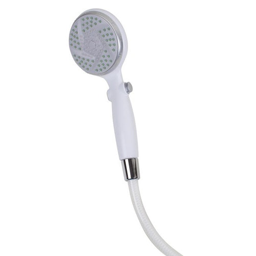 Carex Hand-held shower spray with a durable Length 84 inches, diverter valve, and easy water flow control and easy installation, Moovkart.