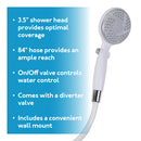 Carex Hand Held Shower Spray and Diverter Valve