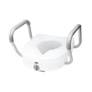 Carex Toilet Seat Riser with Secure Locking Arms for Mobility and Bathroom Safety
