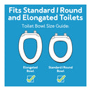 Carex Toilet Seat Riser with Secure Locking Arms for Mobility and Bathroom Safety