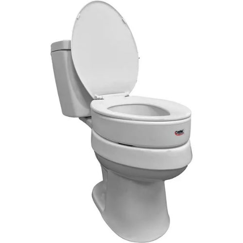 Carex Raised Toilet Seat Elevator, Standard
