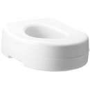 Carex Economy Raised Toilet Seat, white at Moovkart
