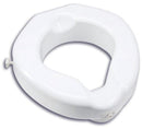 Carex Raised Toilet Seat Deluxe 500 lbs Capacity, Comfortable and Secure, Easy to Install, Bathroom Safety Aid for Elderly and Disabled, Moovkart.