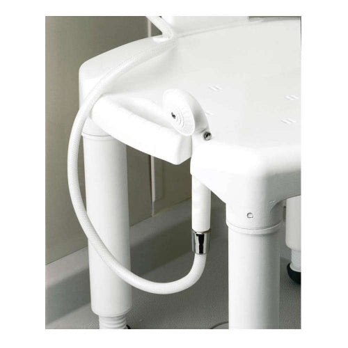 Carex Bath Bench Without Back, durable composite materials, and corrosion-resistant design. Moovkart