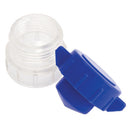 Apex Pill Pulverizer with Wing Grips Storage Compartment and Clear Base for Easy Medication Use