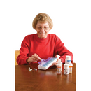 Apex Twice a Day Weekly Pill Organizer with Color Coded AM and PM Compartments. Moovkart