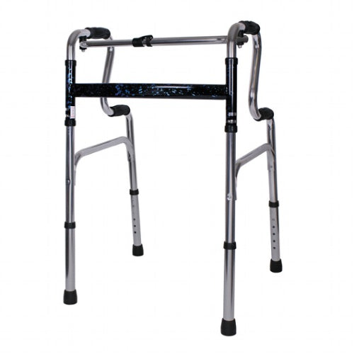 Carex Uplift Walker with adjustable height, folding design for easy transport and storage, 250 lbs weight capacity, Moovkart.