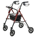 Graham Field Lumex Set N'Go Wide Height Adjustable Rollator with Wide Seat