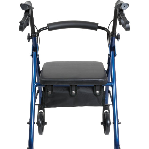 ProBasics Junior Rollator with 6 Inches Wheels, 250 Pound Weight Capacity, Blue