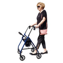 ProBasics Junior Rollator with 6 Inch Wheels, Lightweight Aluminum Frame and Height Adjustable, Blue