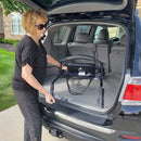 ProBasics Junior Rollator with 6 Inch Wheels, Lightweight Aluminum Frame and Height Adjustable, Blue