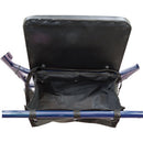 ProBasics Steel Rollator, Blue, Adjustable Height with Padded Seat