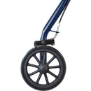 ProBasics Steel Rollator, Blue, Adjustable Height with Padded Seat