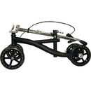 Roscoe Medical Knee Scooter Deluxe Model with Padded Platform and 8-Inch Wheels, Black
