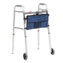 Drive Medical Universal Mobility Bag with Multiple Pockets, Navy, Medium