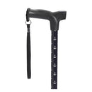 Drive Medical Comfort Grip Adjustable T-Handle Cane, Anchors Design