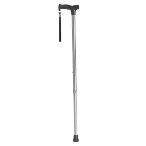 Drive Medical Comfort Grip Cane, T Handle with Strap, Adjustable 30 to 39 Inch, Aluminum, Graphite