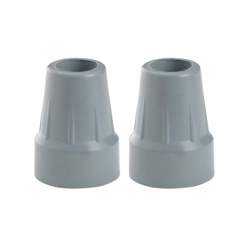 Drive Medical 7/8 Inch Crutch Tips, Gray